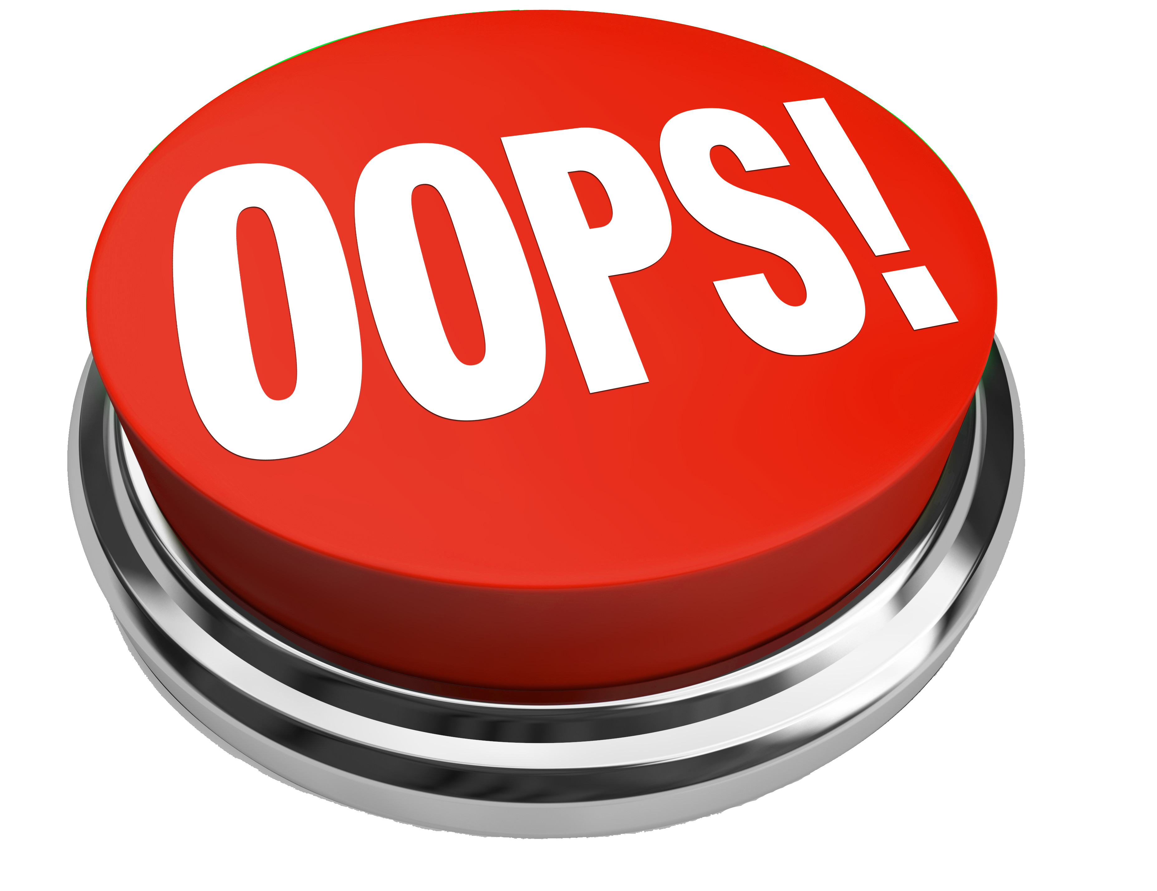 Sales down due to error